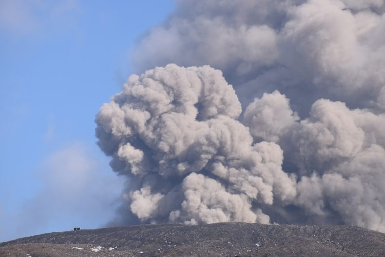 2015年9月14日　阿蘇山噴火